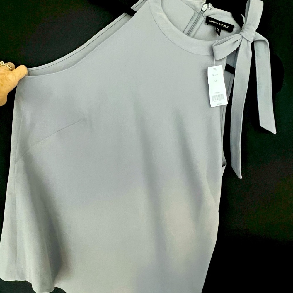 BR Slate grey blouse